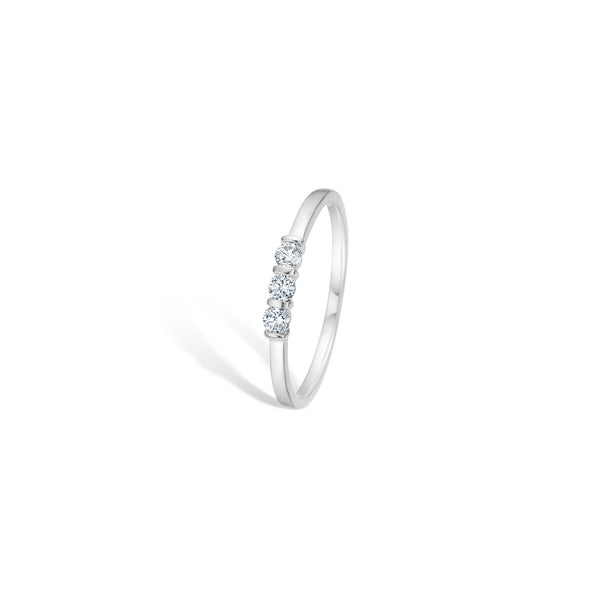 PETITE RING med diamanter