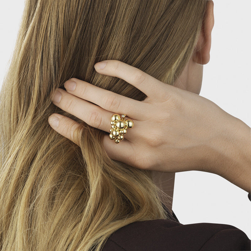Moonlight Grapes ring - genanvendt guld fra Georg Jensen