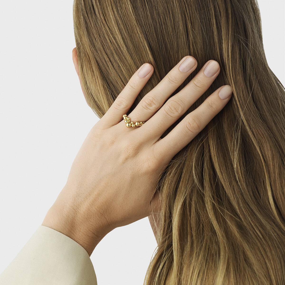 Moonlight Grapes ring - genanvendt guld fra Georg Jensen