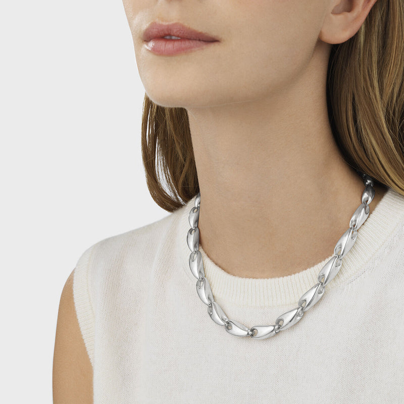 Reflect halskæde - sølv fra Georg Jensen