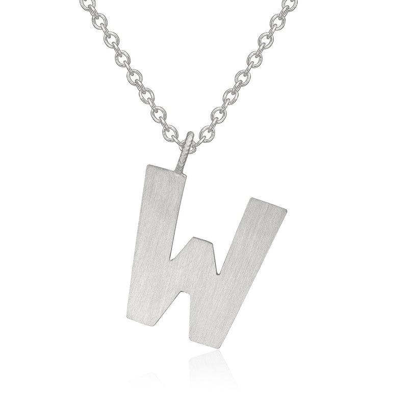 Letter W halskæde fra Dulong