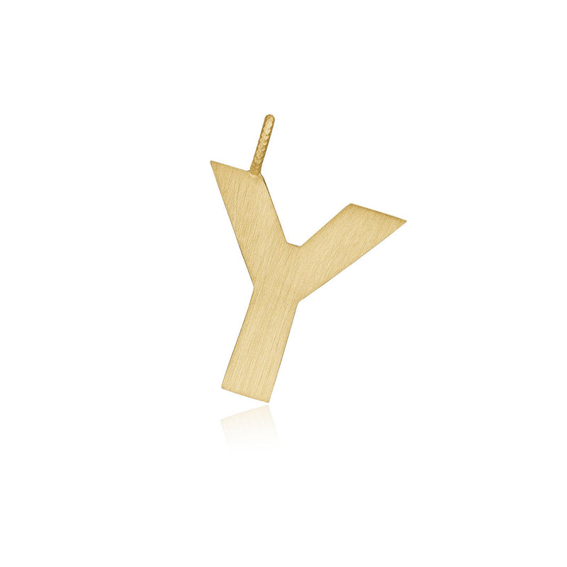 Letter Y vedhæng fra Dulong