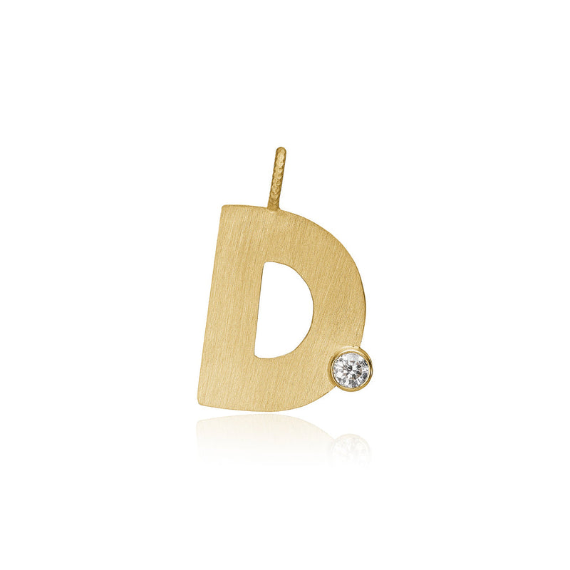 Letter D vedhæng fra Dulong
