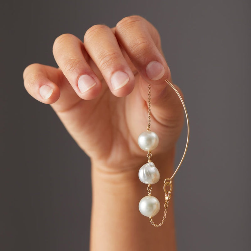 Ocean Pearl bøjlearmbånd fra Dulong
