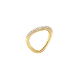 Offspring ring med diamanter - guld fra Georg Jensen